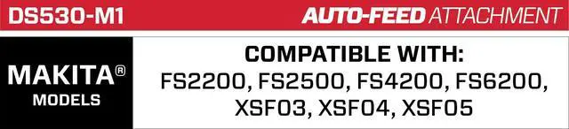 Alt view image 5 of 5 - 10X0022N DS-530M1 3 in. Collated Screwdriver Set Attachment, Extension Rod