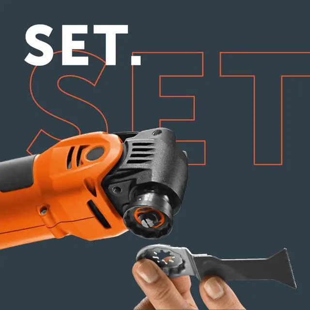 Alt view image 5 of 6 - Cordless MultiMaster AMM 500 AS 2 Ah with Nylon Bag for Interior Construction and Renovation - Starlock Plus Mount, QuickIn System, AMPShare/Bosch 18V Battery Compatible - 71293865090