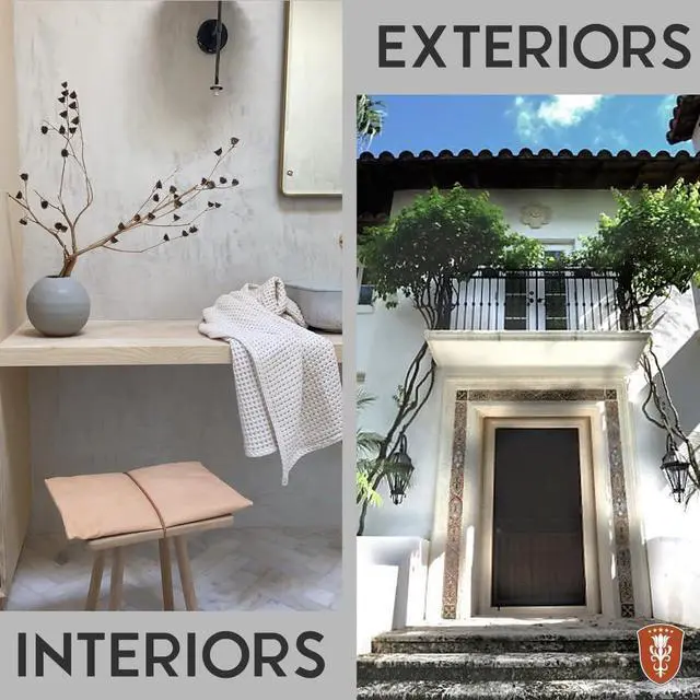 Alt view image 5 of 6 - Lime Plaster & Paint | Carrera Plaster (Coarse Sand Finish) | Made from Natural Lime and Powdered Marble | Color: Natural White #1 (Untinted) Size: 2 Gallon
