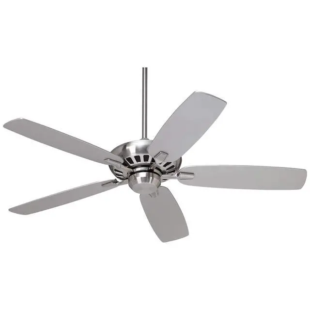 Alt view image 2 of 6 - 52" Journey Modern Country Indoor Ceiling Fan with Handy Remote Control Brushed Nickel Silver for House Bedroom Living Room Home Kitchen Family Dining Office