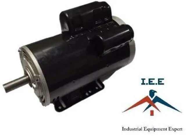 Alt view image 4 of 4 - 5 HP Electric Motor, 3450 RPM, 1 Phase, 56 Frame, 7/8" Shaft
