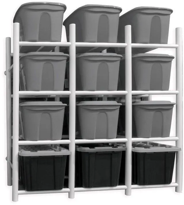Main image of Bin Warehouse Rack - 12 Totes