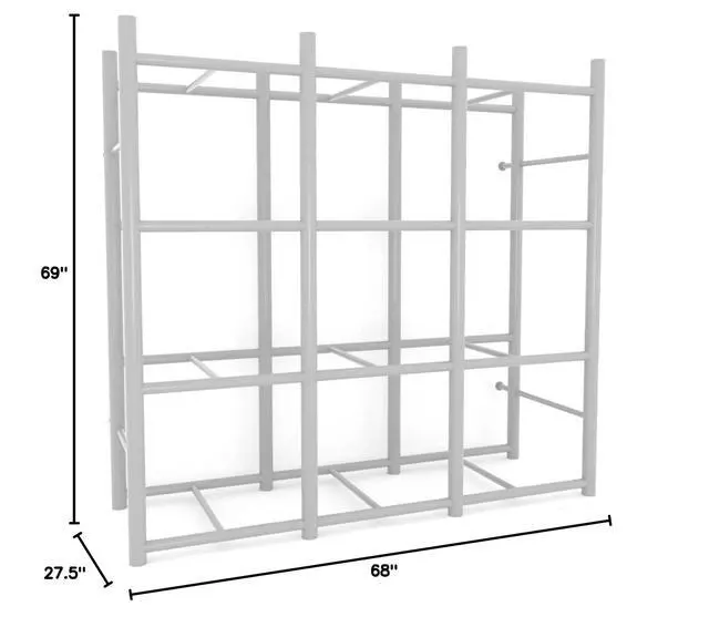 Alt view image 3 of 4 - Bin Warehouse Rack - 12 Totes