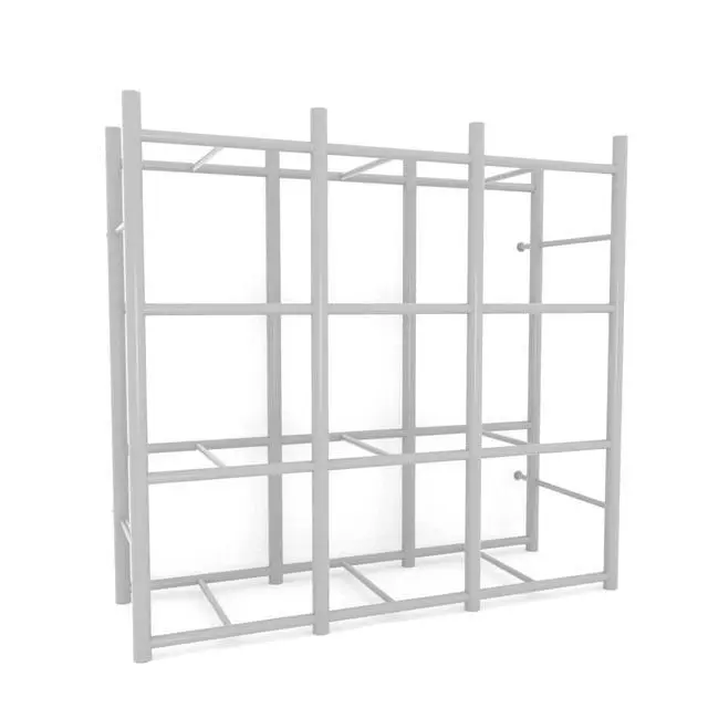 Alt view image 4 of 4 - Bin Warehouse Rack - 12 Totes