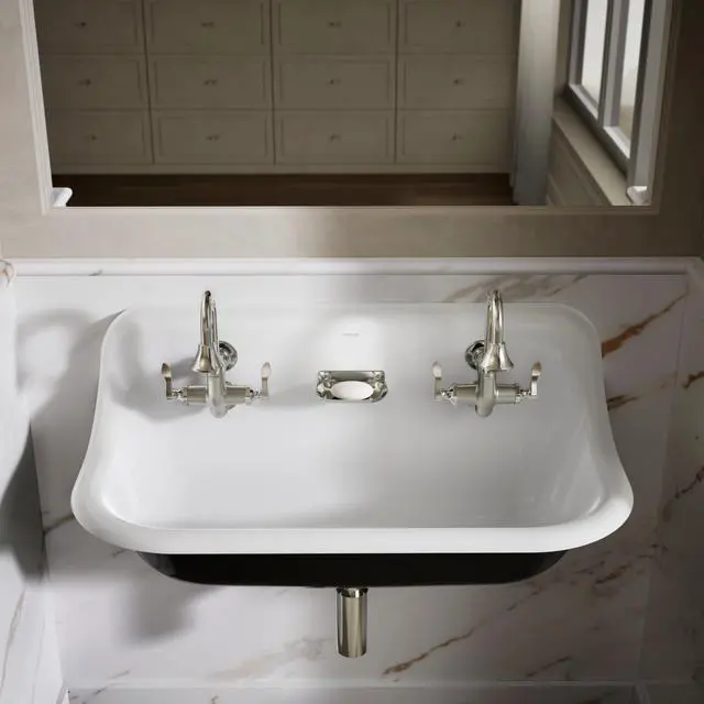Alt view image 2 of 6 - K-730T70-4AJR-CP Triton Bowe Cannock Sink Faucet, Polished Chrome