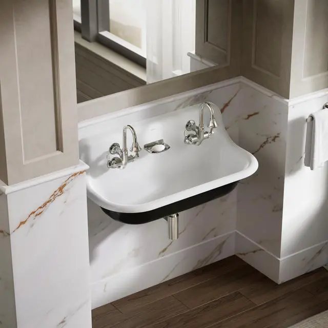 Alt view image 5 of 6 - K-730T70-4AJR-CP Triton Bowe Cannock Sink Faucet, Polished Chrome
