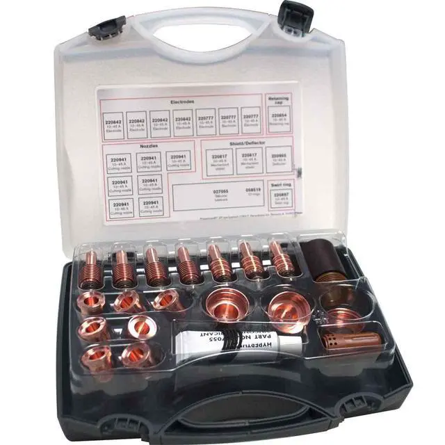 Alt view image 2 of 2 - 851511 Consumable Kit, Powermax45 XP Essential Mechanized, 10-45 A, Cutting