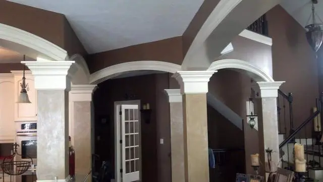 Alt view image 5 of 6 - #RB3: Flexible Casing Molding: 1-1/16" Thick x 3.5" Wide x 12 feet Long - for Gentle Arches, Curved Walls and Straight Runs (NOT for Half-Round Shaped Arches)