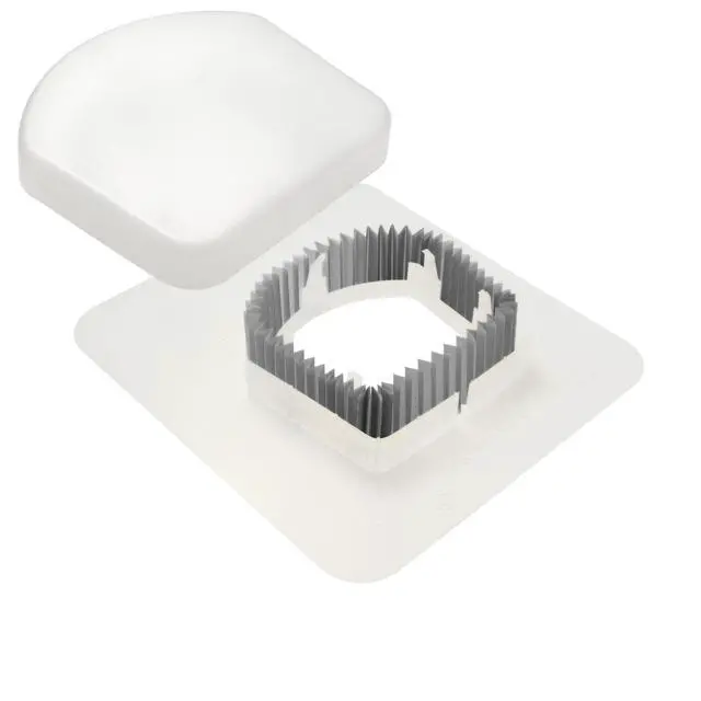 Alt view image 4 of 4 - Sky Lite Roof Vent, 50 sq. in. (Semi-Clear) Package of 6