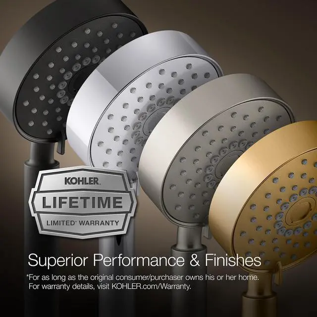 Alt view image 3 of 6 - Loure Single-Function Showerhead, Showerarm and Escutcheon Not included Finish: Polished Chrome
