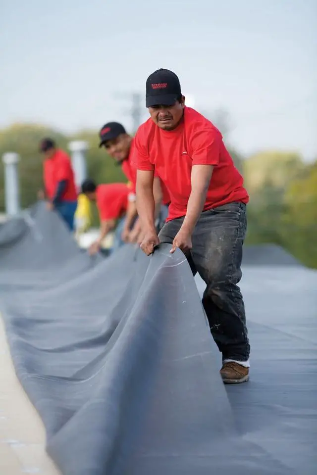 Alt view image 4 of 5 - 7.5' x 15' Firestone 60-Mil EPDM Roofing Rubber