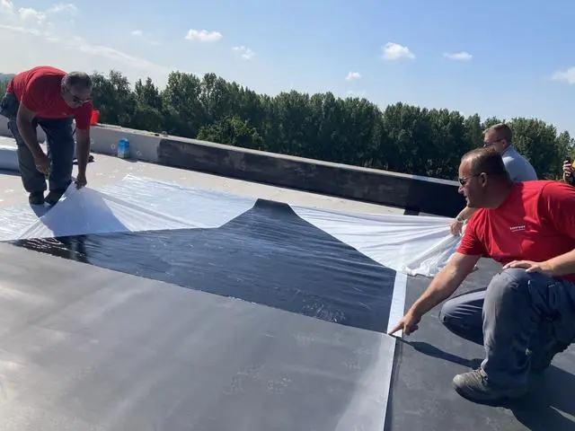 Alt view image 5 of 5 - 7.5' x 15' Firestone 60-Mil EPDM Roofing Rubber