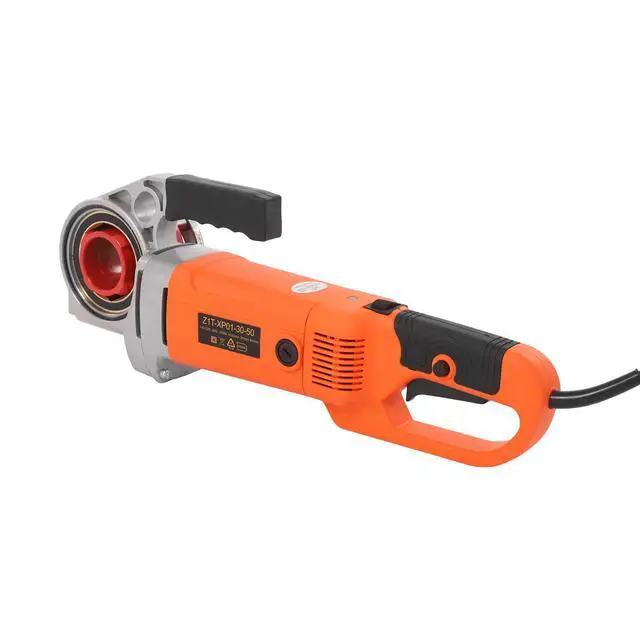 Alt view image 6 of 6 - Pipe Threader 110V 2300W Electric Hand Held Pipe Threader Pipe Threading Machine Copper Motor Rigid Threader Kit 1/2 To 2 Inch, Portable Galvanized Pipe Threader Tool Set w/ 6 Dies & Carrying Case