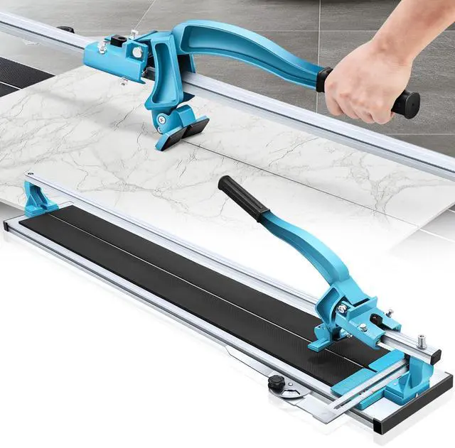 Main image of 39 Inch Manual Tile Cutter, Porcelain Ceramic Cutter with Anti-Skid Feet and Adjustable Angle, Cuts Porcelain Ceramic Floor, Flooring Tile Cutting Machine for Home Industrial