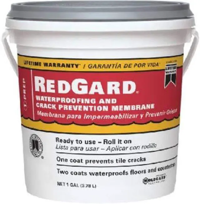 Main image of BLDG PRODUCTS LQWAF1-2 Redgard Waterproofing, 1 gal (Two Pack)