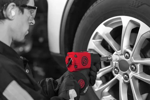 Alt view image 5 of 6 - CP7741-2 Air Impact Wrench (1/2 Inch), 2 Inch Ext Anvil, Air Impact Gun Industrial Repair & Assembly Tool, Pistol Handle, Twin Hammer, Max Torque Output 715 ft. lbf/970 Nm, 10000 RPM