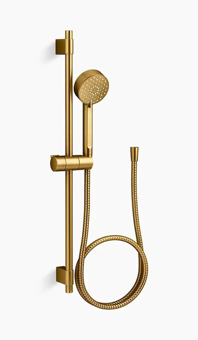 Main image of Awaken G90 24" three-function handshower kit, 1.75 gpm, Vibrant Brushed Moderne Brass