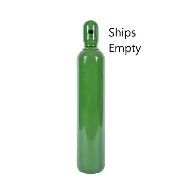 Alt view image 3 of 3 - 80 cu ft Steel Oxygen Cylinder - CGA540 Valve - DOT Approved
