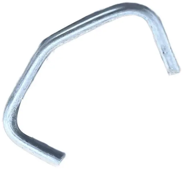 Main image of Chain Link Fence Hog Rings - 12.5 Gauge Galvanized Steel - 1" W x 1/2" L - Hot Dipped Galvanized (2000)
