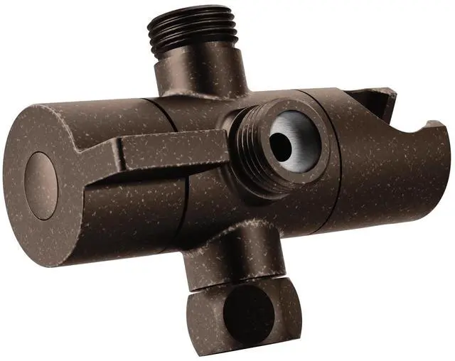 Main image of CL707ORB Pivoting Shower Arm Diverter with Hand Shower Cradle, Oil Rubbed Bronze