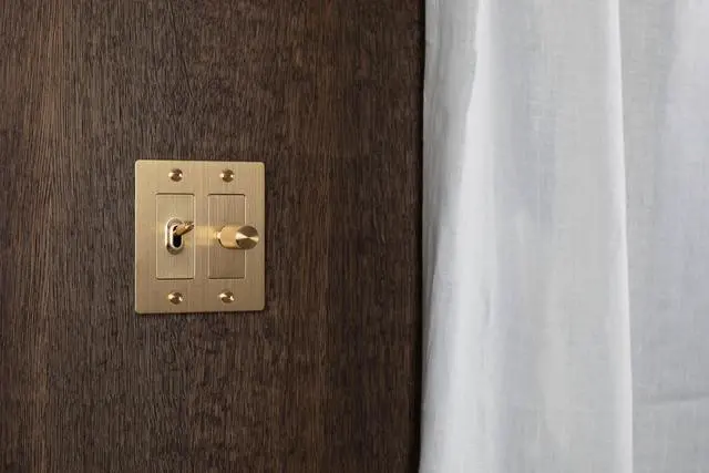Alt view image 6 of 6 - Buster and Punch 1 Gang Single Dimmer Switch LED Cross Knurl Without Logo in White