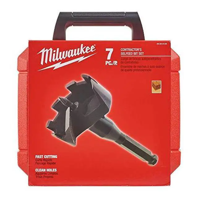 Alt view image 3 of 4 - Electric - 7-PC CONTRACTORS SELFEED BIT KIT