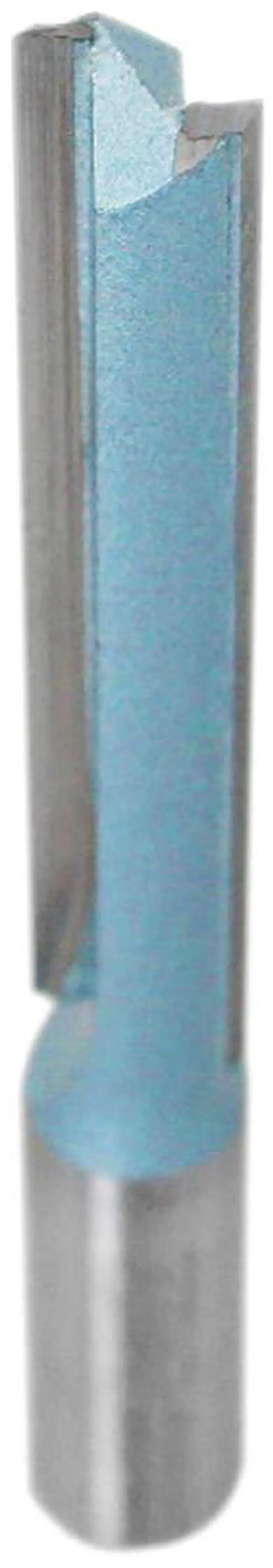 Alt view image 3 of 6 - Double Flute Extra Long Straight Carbide Tipped Router Bit, 1/2'' Diameter, 3'' Depth, 1/2'' Shank, 4.7'' Oal, 0021-0828, 5 Units | 3" Flt Len, Pack 5, Double Flute Extra Long Straight Carbide Tipped