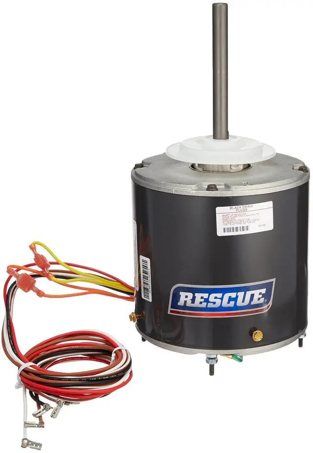 Main image of U.S. Motors RESCUE Condenser Fan Motor 1/3 HP to 1/6HP 208-230V 1-Phase 60Hz 825 RPM 2-Speed (Emerson Nidec Protech #5464)