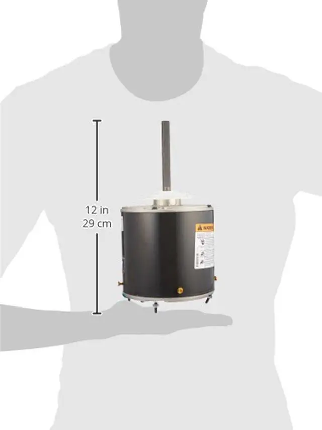 Alt view image 2 of 2 - U.S. Motors RESCUE Condenser Fan Motor 1/3 HP to 1/6HP 208-230V 1-Phase 60Hz 825 RPM 2-Speed (Emerson Nidec Protech #5464)