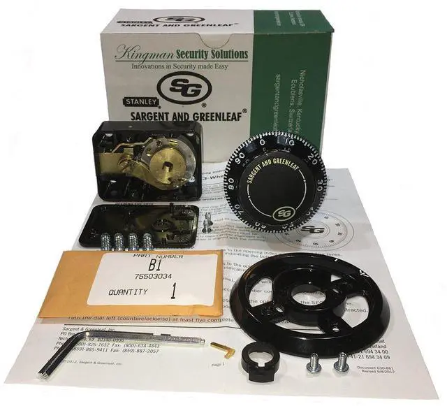 Main image of Sargent and Greenleaf 6730-100 Safe Lock Kit by