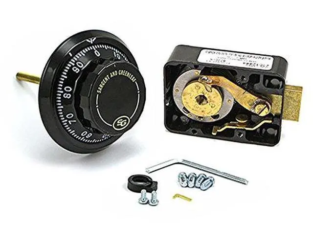 Alt view image 2 of 6 - Sargent and Greenleaf 6730-100 Safe Lock Kit by