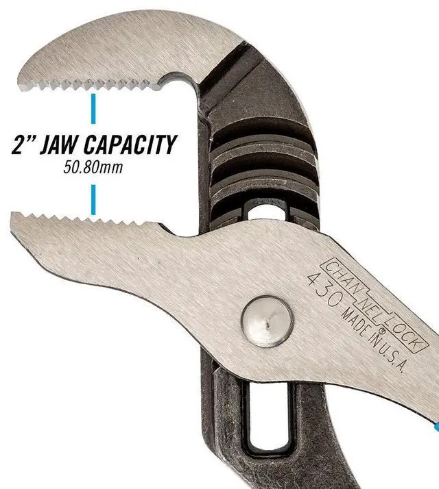Alt view image 4 of 5 - GS-50 5pc Pliers Set | Made in USA | Forged High Carbon Steel | Includes Tongue & Groove, Linemen's, Long Nose and Cutting Pliers