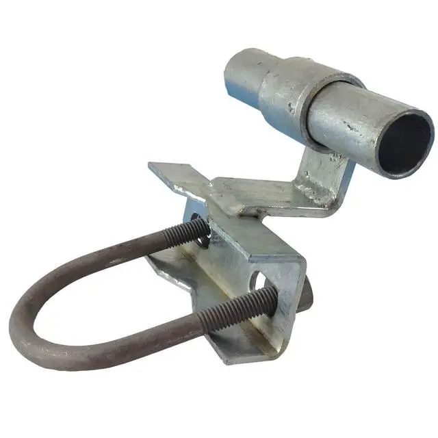 Alt view image 3 of 6 - 6" CHAIN LINK ROLLING GATE HARDWARE KIT: (Chain Link Fence Gate Parts) (6" Rut Runner, 2 Track Wheels, 6 Track Brackets, 1 Rolo Latch)