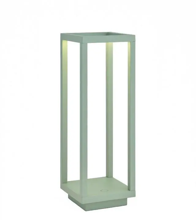 Main image of Home Pro Lamp, Rechargeable Cordless Table Lamp with Touch Controls, Suitable for Indoor and Outdoor, Dimmer, 3000 K, Height 11.6 Inches, Sage Color