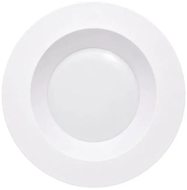 Alt view image 2 of 6 - Smooth Reflector Trim Retrofit Kit, 6 Inch Dimmable LED 5CCT 2700K 3000K 3500K 4000K 5000K Downlight Recessed Lighting, 14 Watt, 1200 Lumens, Round Panel, ES Qualified, UL Listed (24)