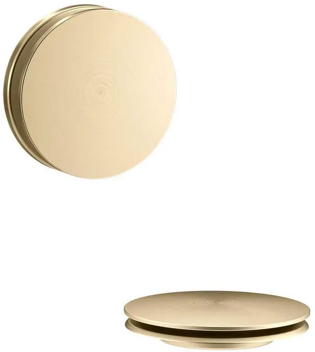 Main image of K-7142-2MB Clearflo Retrofit Toe-Tap Conversion Kit, Repair Existing Clearflo Bath Drain, Bath Upgrade, Vibrant Brushed Moderne Brass