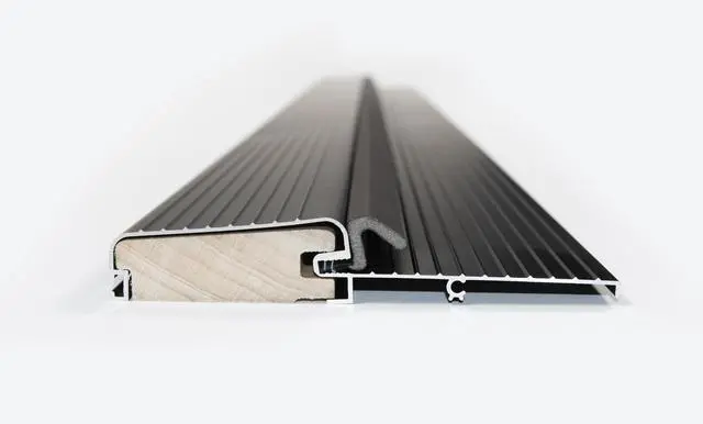 Main image of Heavy Duty Aluminum Outdoor Swing Threshold for Residential and Commercial Use. Easy to Install Wheater Proof Durability Easy to Use for All Outswing Doors. Multiple Sizes Available (Black, 95 inch)