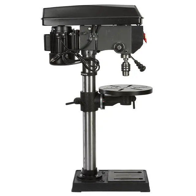Alt view image 3 of 6 - 13-Inch Benchtop Drill Press - 3/4 HP, 120 Volt Motor, 5/8-Inch Chuck with 1-Inch Drilling Capacity and 45-Degree Table Tilt