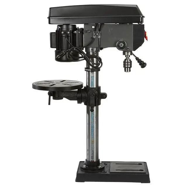 Alt view image 5 of 6 - 13-Inch Benchtop Drill Press - 3/4 HP, 120 Volt Motor, 5/8-Inch Chuck with 1-Inch Drilling Capacity and 45-Degree Table Tilt