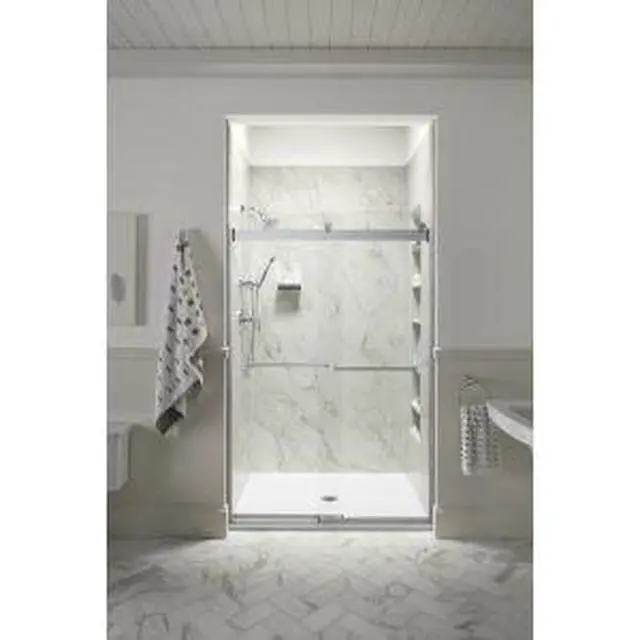 Alt view image 2 of 4 - K-72797-CP Artifacts Wall-Mount Handshower Holder and Supply Elbow, Polished Chrome