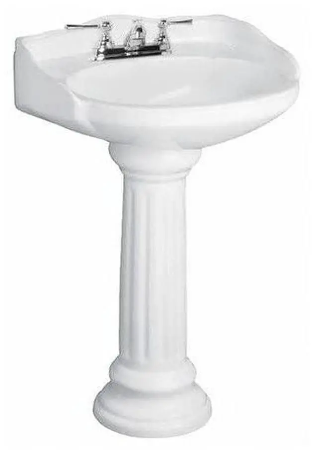Main image of Victoria Pedestal Lavatory 4" Centerset