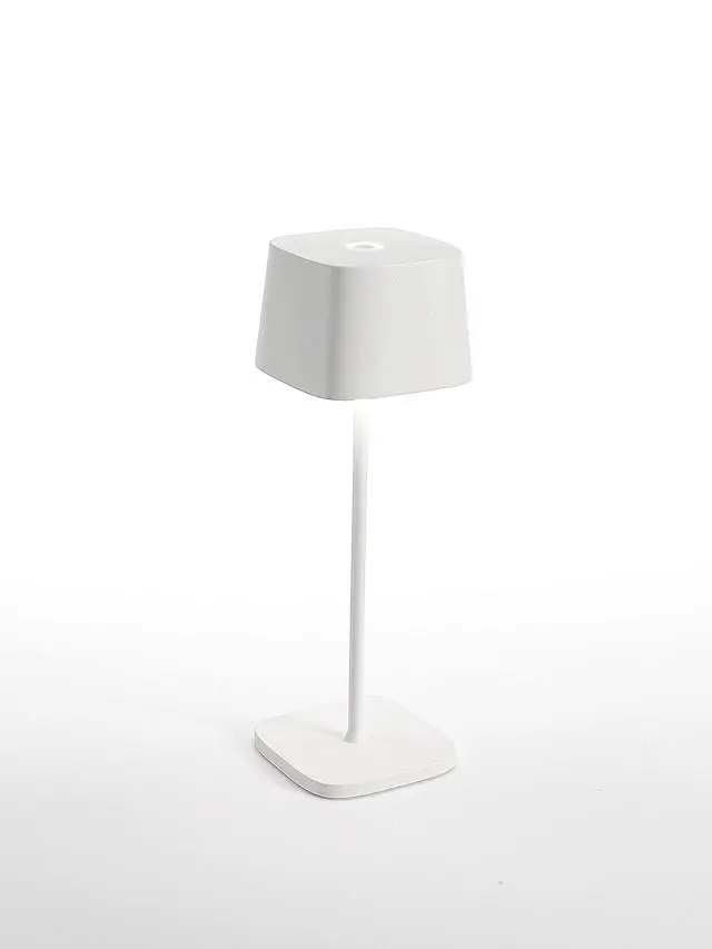 Main image of Ofelia Pro Lamp, Rechargeable Cordless Table Lamp with Touch Controls, Suitable for Indoor and Outdoor, Dimmer, 2700-3000 K, Height 12 Inches, White Color