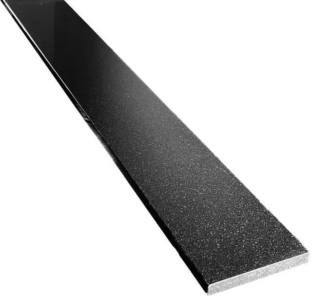 Alt view image 2 of 6 - Absolute Black Granite Threshold (Marble Saddle) Polished, Maintenance Free, Stain Resistant - (6" x 48")
