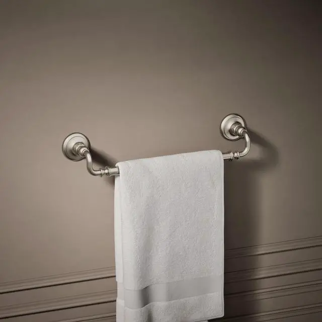 Alt view image 2 of 6 - 72567-BN Artifacts® 18" Towel bar, Vibrant Brushed Nickel