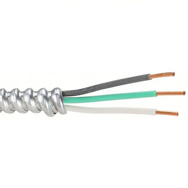 Alt view image 2 of 4 - 68580001 250-Foot 12-Gauge 2-Conductor Type MC Conduit, Aluminum