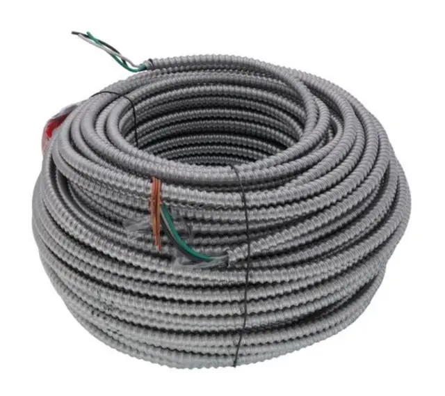 Alt view image 4 of 4 - 68580001 250-Foot 12-Gauge 2-Conductor Type MC Conduit, Aluminum