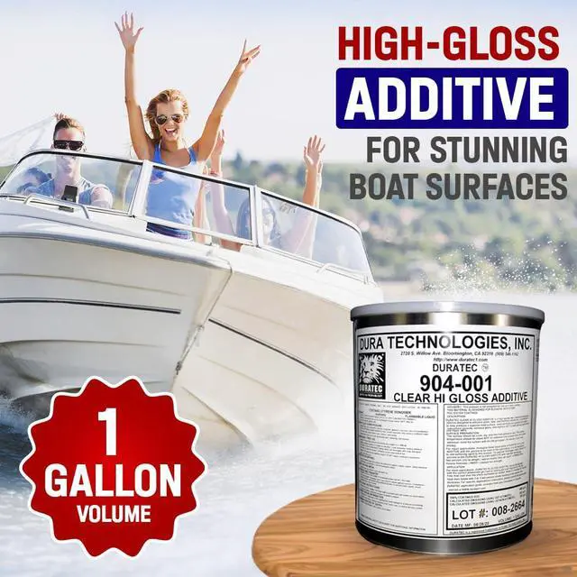 Alt view image 3 of 6 - 904-001 Duratec Clear Hi-Gloss Additive for Gelcoat (Gallon)