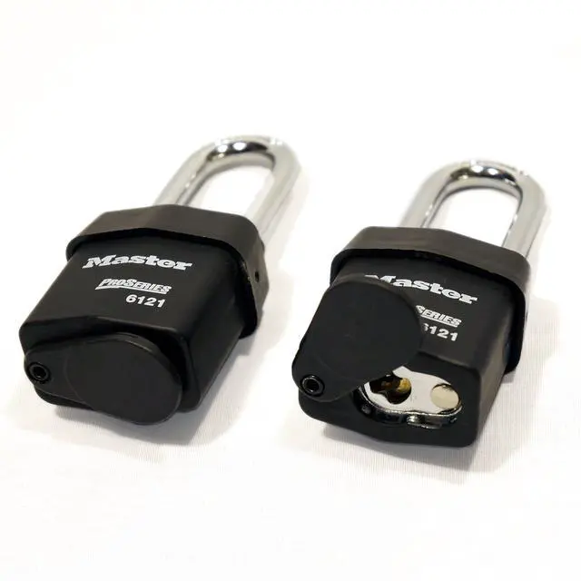 Alt view image 3 of 4 - Eight (8) High Security Pro Series Padlocks w/16 Keys, 6121NKALF-8 w/BumpStop Technology