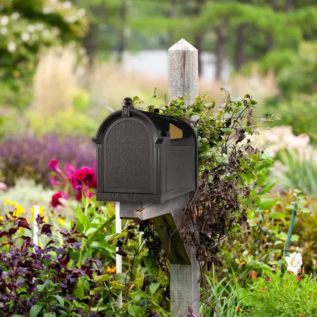 Alt view image 4 of 5 - Products Capital Mailbox, Black