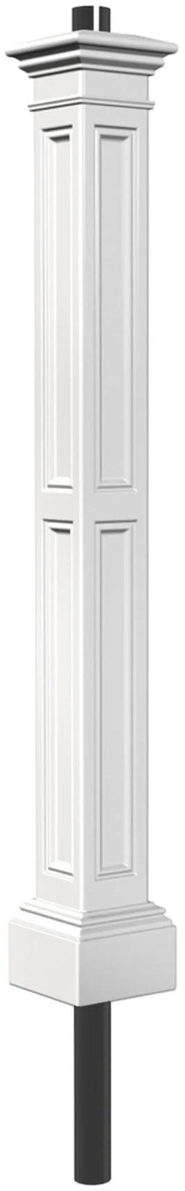 Main image of Liberty Heavy Duty Outdoor Lamp Post with Mount - Easy Install for Porch & Patio Lights, Weather & Fade Resistant, Shock Resistant, Long Lasting Outdoor Lighting Fixtures, White